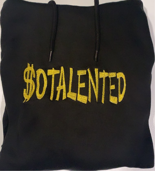 Black & Gold Hoodie